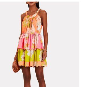 Farm Rio multi-colour summer mini dress